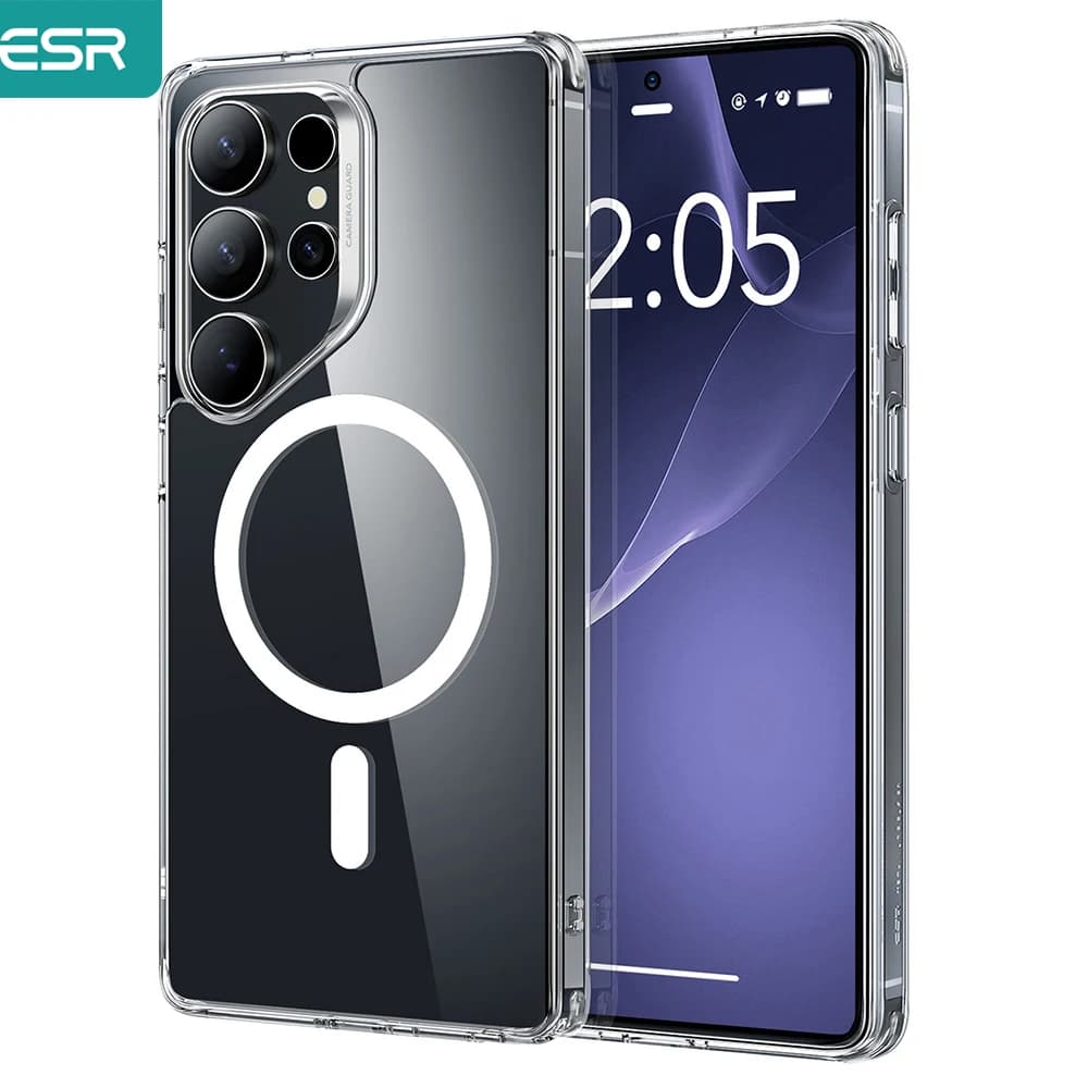 كفر ESR الشفاف المغناطيسي لهاتف Galaxy S25 Ultra