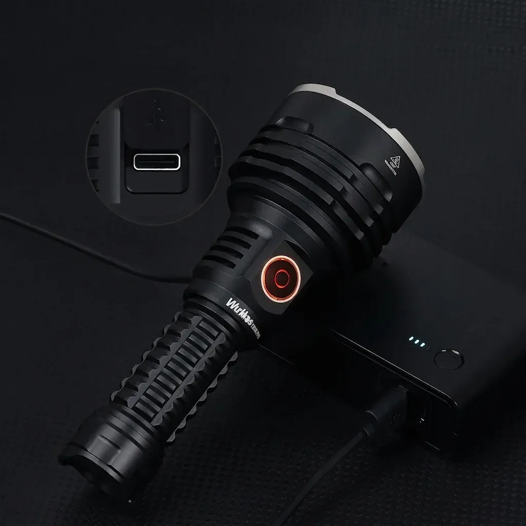 كشاف Wurkkos TS30S Pro أسود مع كابل USB-C