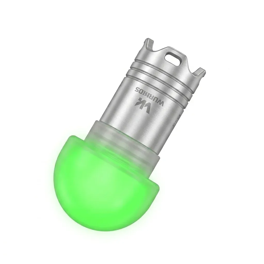 مصباح غوص محمول Wurkkos DL04 بإضاءة RGB دائرية وشحن Type-C