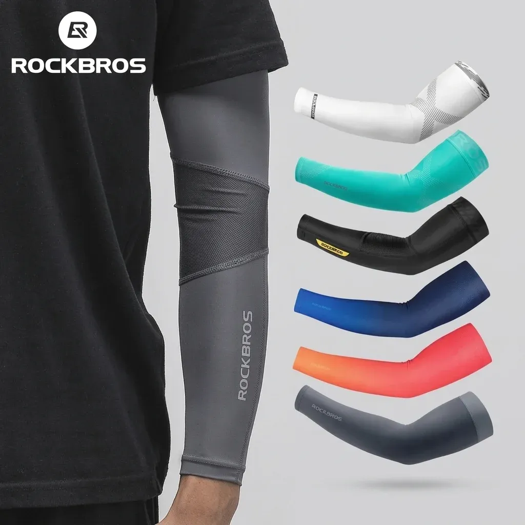 أكمام ذراع رياضية للحماية من الشمس من ROCKBROS
