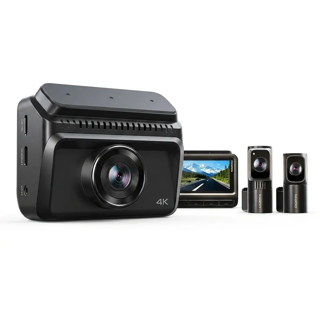كاميرا سيارة DDPAI Z60T بثلاث قنوات وتصوير 4K