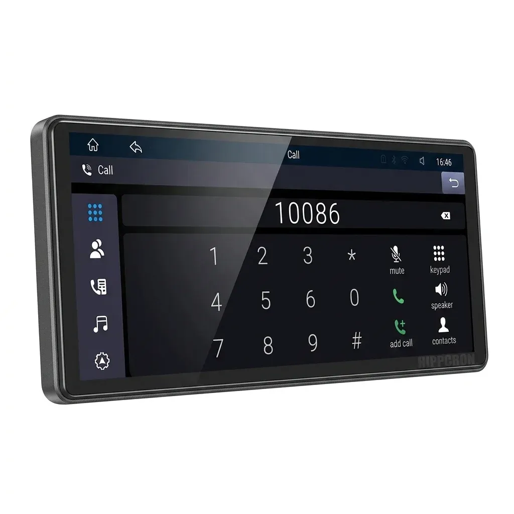 شاشة مرآة سيارة 10.26 بوصة مع CarPlay وAndroid Auto لاسلكي