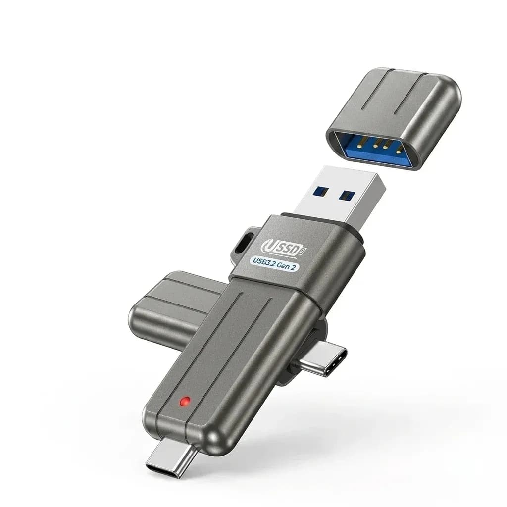 فلاشة ORICO معدنية ثنائية USB 3.2
